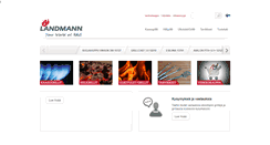 Desktop Screenshot of landmann.fi